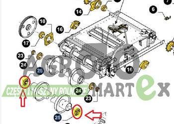 51419635, 84078927 ŁOŻYSKO CNH
