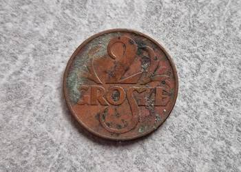 428) POLSKA II RP - 2 Grosze - 1939 r.