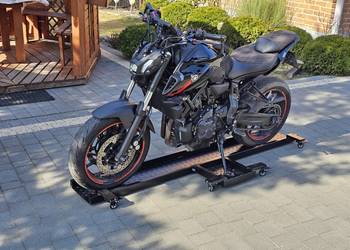 Platforma motocyklowa manewrowa wózek stojak do garażu