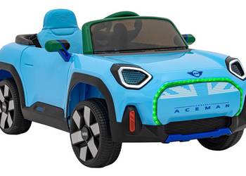 Autko na akumulator Mini Concept Aceman 12V9Ah • 4 silniki • EVA • LED • Bl