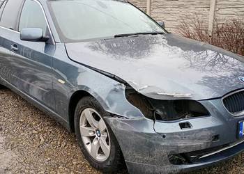 BMW 5 e61 520d 2009r uszkodzona