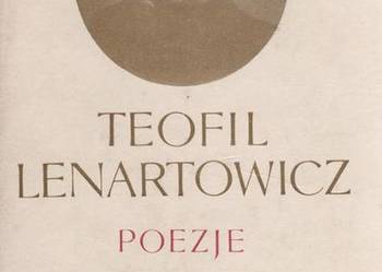 POEZJE - LENARTOWICZ TEOFIL