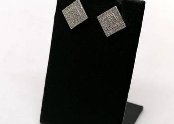 Nowe srebrne kolczyki próby 925 - 1,60g