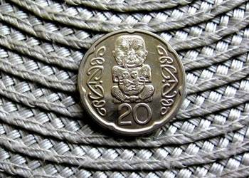 Nowa Zelandia 20 Cent 2008r--Ładna