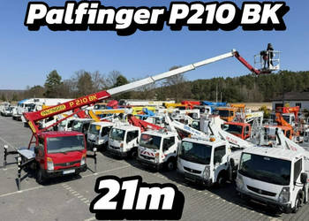 Nissan Cabstar Zwyżka Podnośnik Koszowy PALFINGER P210 BK UDT Wysokość Pod…