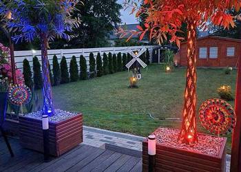 Drzewko Wiklinowe 135 cm - ręcznie plecione,dekoracja ogrodu