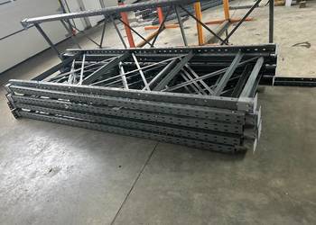 Regały magazynowe paletowe belka 2750mm przemysłowe dexion H250cm