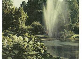 POLANICA ZDRÓJ FONTANNA W PARKU ZDROJOWYM