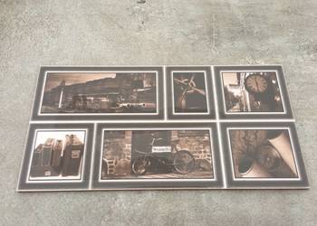 Dekor ścienny wood crema c 25x50 firmy ALFA CER