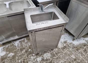 Zlew Gastronomiczny 1 Komorowy Z Drzwiami 49/39/88