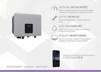 Falownik fotowoltaiczny FoxESS S2500 G2