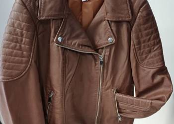 nowa kurtka skórzana