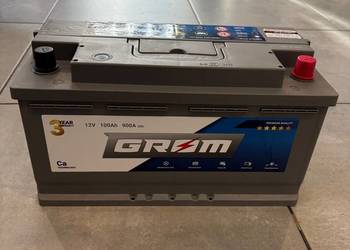 Akumulator 100Ah 900A Grom Premium