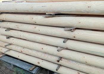 Palisada paliki kołki bale okrąglaki stęple