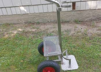Wózek spawalniczy z miejscem na butle i spawarkę z kwasówki !