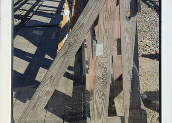 OKNA KacprzaK Witryna 92X126 FIX Używany PCV Plastikowy