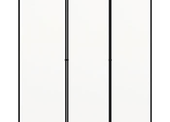 Parawan 3-panelowy biały 150 x 180 cm WM-320715