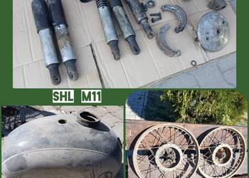 Zbiornik shl m11 Koła shl m11 amortyzatory shl m11 hamulec shl m11