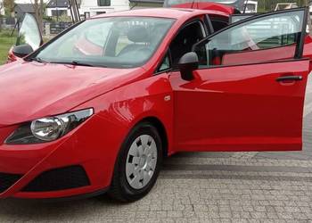 Seat Ibiza 09r 1.2benzyna 108t.km czerwony bezwypadkowe zadbane czyste