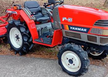Ciągnik mini traktor ogrodniczy Yanmar + glebogryzarka jak Kubota