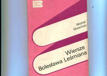 Głowiński Michał - Wiersze Bolesława Leśmiana