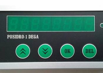 Jednoosiowy odczyt obrotu stołu obrabiarki POSIDRO-1 DEGA