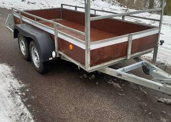 Przyczepka samochodowa dwu osiowa DMC 2T