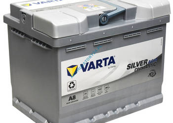 Akumulator VARTA Silver Dynamic AGM A8 60Ah 680A Darmowa Dostawa