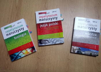 Sprzedam 3 repetytoria maturalne