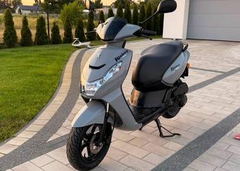 Skuter Peugeot Kisbee 2017r 50cc 2t BLACK EDITION raty transport FILM