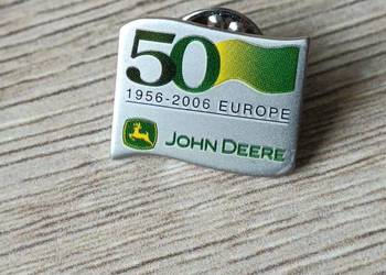 Kolekcjonerska unikatowa przypinka 50 lat John Deere