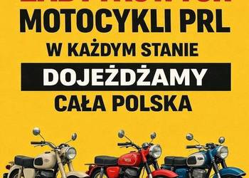 Skup starych motocykli PRL, zabytkowych motorów, motorów kolekcjonerskich
