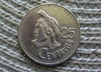 Gwatemala 25 Centavos 1991r