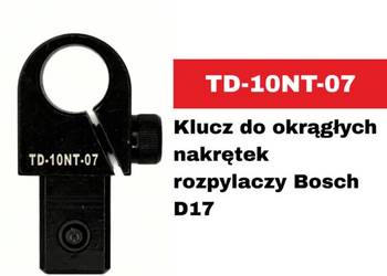 TD-10NT-07 Klucz nasadowy do nakrętek wtryskiwaczy Bosch D17