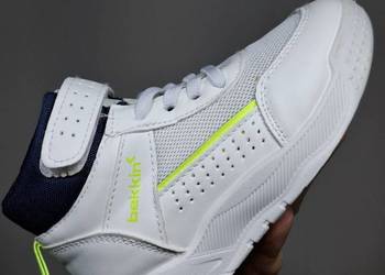 Bekkin 27 białe sportowe buciki dziecięce wiosenne jesienne