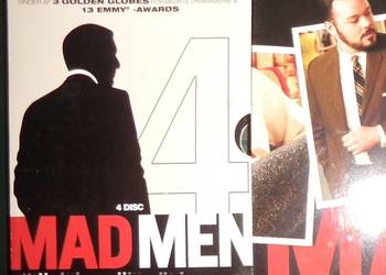 Mad Men season 4 ENGLISH, brak PL, 4x DVD, 2010 rok