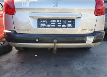 ZDERZAK TYŁ PEUGEOT 207 SW ETS - KOLOR SZARY CENDRE PDC ZDERZAK TYŁ PEUGEOT 207 SW ETS - KOLOR SZARY CENDRE PDC