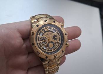 Zegarek męski Lanscotte Absolute, piękny szwajcarski chronograf