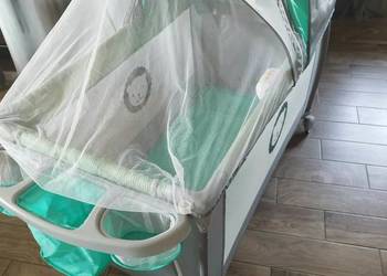 Łóżeczko turystyczne dla dziecka Lionelo + przewijak,moskitiera, organizer