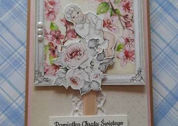 Kartka personalizowana handmade napis dowolny