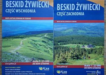Beskid Żywiecki cz. wschodnia i zachodnia 1:25 000 galileos.pl