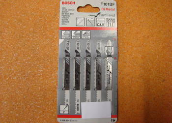 Brzeszczot BOSCH do wyrzynarki typ T, 5 PC    Ref. 2 608 634 234