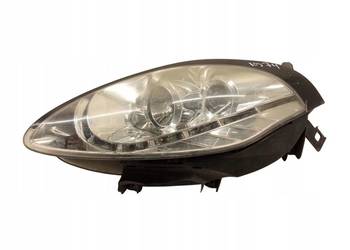 LAMPA PRZÓD LEWA LED SOCZEWKA EUROPA CLEAR CHROM  Fiat Bravo II (2007-2014)