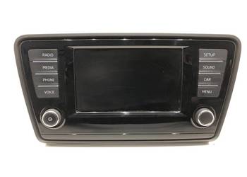 WYŚWIETLACZ SKODA OCTAVIA III 5E0919605H EKRAN MONITOR, MULTIMEDIA