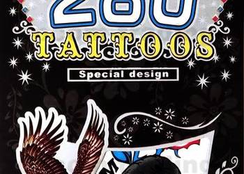 Zestaw Tatuaży Tatuaże Tymczasowe Zmywalne Tattoos set 20M