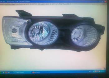 REFLEKTOR LAMPA LEWY PRAWY ELE H7/H7 DO: AVEO 05/11- Z SILN