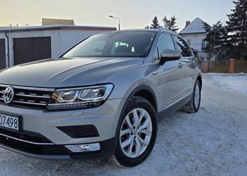 Vw tiguan high line 2.0 Diesel Automat 4x4 bogate wyposażenie ładny zamiana