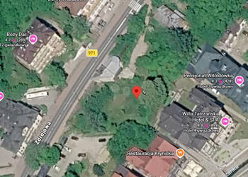 Działka inwestycyjna Krynica-Zdrój, ul. Zdrojowa 9