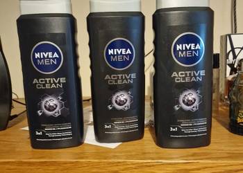 Żel pod prysznic NIVEA MEN ACTIVE CLEAN 3X