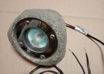 Lampa Kamień ogrodowa reflektor wodoszczelny ogrodowy naświetlacz  12V 20W